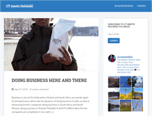 Tablet Screenshot of ctmeetshelsinki.com